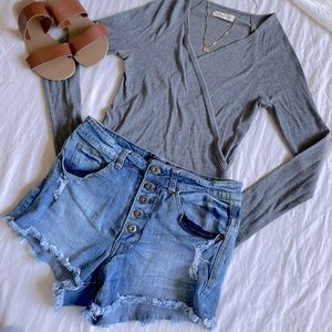 Hollister Grey Sweater